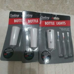 Three packs of bottle lights